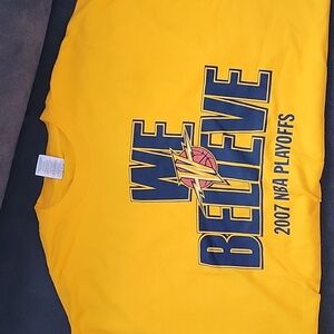New We Believe 2007 playoffs shirt